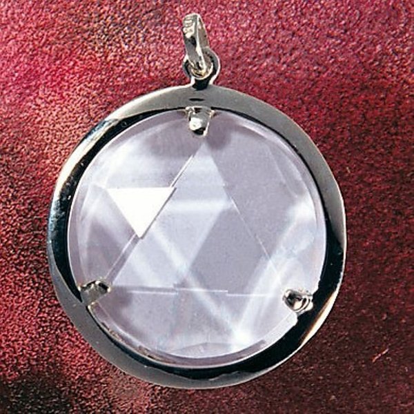 Bergkristall-Medaillon - Schutzschild