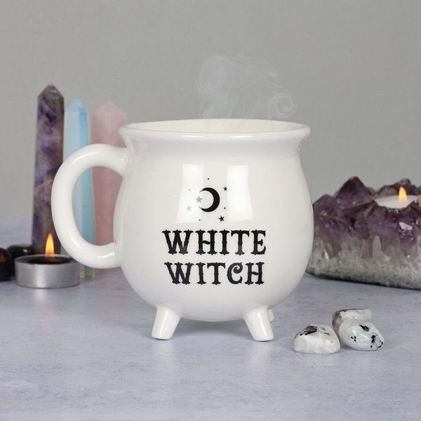 White Witch Hexenkessel Tasse