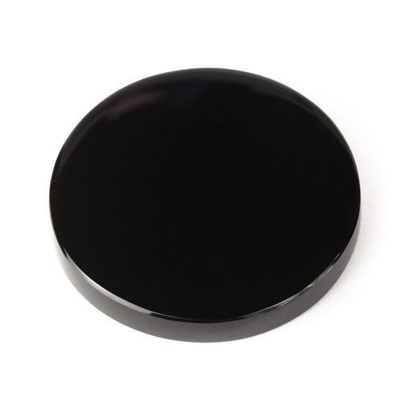Schwarzer Obsidian-Spiegel - 15 cm